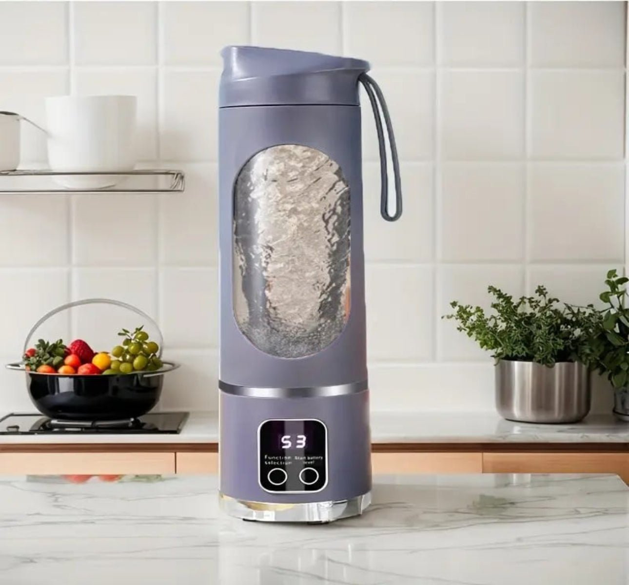 FRULLAMI, FRULLATORE PORTATILE 450ML SMART PER UNO STILE DI VITA ATTIVO. - Il mio negozio