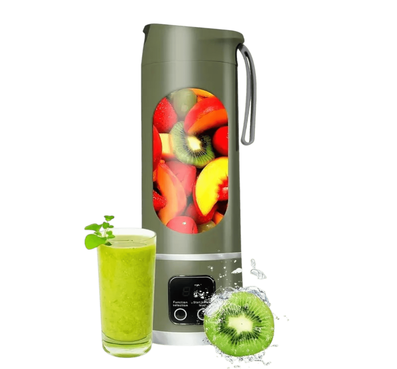 FRULLAMI, FRULLATORE PORTATILE 450ML SMART PER UNO STILE DI VITA ATTIVO. - Il mio negozio